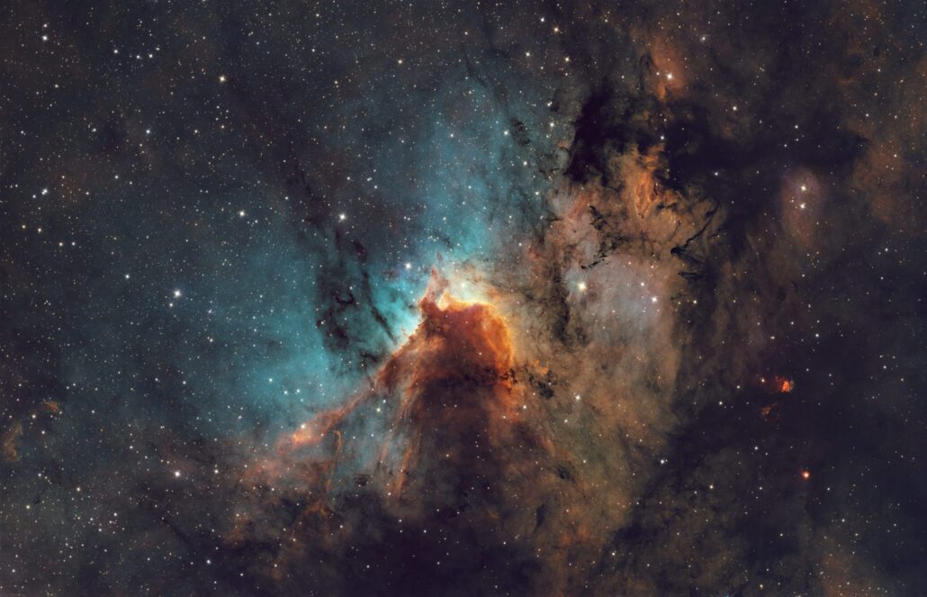 sh2-155 cave nebula